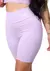 Conjunto Feminino Yara Lilas Fitness Short + Top de Poliamida - MZB Sportwear