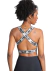 Top Jessica Fitness Feminino Preto com Elástico Cruzado Brezee - comprar online