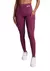 Conjunto Feminino Jessica Vinho Fitness Legging + Top de Poliamida - MZB Sportwear