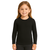 Remera térmica negra niña - comprar online