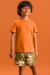 Conjunto Camiseta Meia Malha Bermuda Tactel