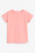 Blusa Infantil Menina Essential Color - Rosa na internet