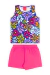 Conjunto Infantil Menina Regata Estampada e Shorts - Mosaico na internet