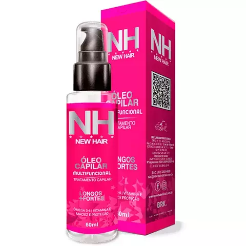 Belkit NH New Hair - Óleo Capilar Tratamento Multifuncional