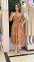 Vestido Midi laço fixo