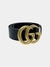 Cinto Gucci Double G Logo Preto 100 - loja online