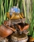 Fuente de agua Feng Shui con esfera de vidrio 18 cm - tienda online