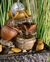 Imagen de Fuente de agua Feng Shui con esfera de vidrio 18 cm