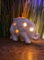 Delicada Lampara de Sal con Forma de Elefante - 9 cm - Alma Regalos