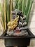 Fuente de agua Feng Shui Elefantes 26 cm - Luz multicolor