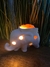 Delicada Lampara de Sal con Forma de Elefante - 9 cm - tienda online