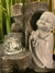 Fuente de Agua Niño Buda con Esfera de Vidrio y Luz LED - 25 cm -Exclusiva - Alma Regalos