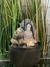 Fuente de Agua Buda Feng Shui con esfera de vidrio - 26 cm - Exclusiva con vela y luz led. - comprar online