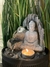 Fuente de Agua Buda Feng Shui con esfera de vidrio - 26 cm - Exclusiva con vela y luz led. en internet