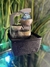 Fuente de agua Feng Shui con esfera de vidrio 19 cm