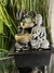 Fuente de Agua Feng Shui con Buda 26 cm con esfera de vidrio