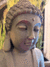 Exclusiva figura de Buda con fuente de agua - Apta interior y exterior - Esfera gigante de vidrio