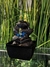 Imagen de Fuente de Agua Feng Shui 18 cm simula piedra luz multicolor