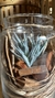 Cactus y Suculenta Artificial con Troncos Naturales - 16 cm x 12 cm vidrio - (copia) - Alma Regalos