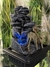 Imagen de Cascada de agua Elefantes Feng Shui - Gran caudal de agua - 40 cm - Simula roca
