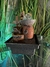 Fuente de agua Feng Shui con esfera de vidrio 18 cm