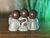 Trío de Budas Bebés de 8 cm verde - comprar online
