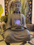 Imagen de Exclusiva figura de Buda con fuente de agua - Apta interior y exterior - Esfera gigante de vidrio