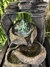 Fuente de Agua Feng Shui 25 cm Efecto Roca con Luz Multicolor y esfera de vidrio en internet