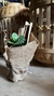Cactus y Suculenta Artificial con Troncos Naturales - 20 cm x 10 cm - tienda online