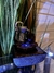 Fuente de Agua Feng Shui mini aljibe con luz multicolor 18 cm - tienda online