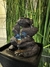 Fuente de Agua Feng Shui 18 cm simula piedra luz multicolor - tienda online