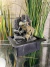 Fuente de agua Feng Shui Elefantes 26 cm - Exclusivo - Alma Regalos