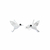 Aros Pasantes Plata 925 - Colebri con Cristal APC030 - comprar online