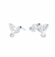 Aros Pasantes Plata 925 - Colibri con Cristal APC032 - comprar online