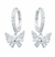 Aros en Plata 925 – Mariposa MicroCristales AMP018