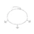 Pulseras de Plata 925 - Saturno con Cristales PL003 - comprar online