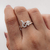Anillo con cubic "Love" ANC073