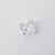 Mariposa Pasante 8mm Aurora Boreal - Cristal Austriaco SWA024 - Amauta Joyeria