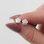 Aros abridores flor 5 petalos ABL115