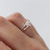 Anillo corazon con cubic Isabella ANC038 - comprar online