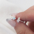Aros abridores esmaltados de Plata Trebol 3 Hojas de corazones ABE148 - comprar online