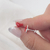 Aros abridores esmaltados de Plata Corazon Bombe Rojo ABE138 - comprar online