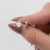 Aros Abridores con Cubic Corazon Tramado ABC035 - comprar online