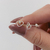 Aros Abridores con Cubic Corazon Calado ABC030 - comprar online