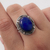 Anillo Plata 925 con LapisLazuli AP119