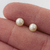 Aros Abridores de Plata 900 – Perla 5mm ABL018 - comprar online