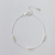 Pulsera Laminada en Plata 1000 – 3 en 3 Perlas PAB001 - comprar online