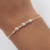 Pulsera Laminada en Plata 1000 – Trio de Estrellas PAB006