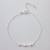 Pulsera Laminada en Plata 1000 – Trio de Estrellas PAB006 - comprar online