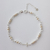 Pulsera Laminada en Plata 1000 – Cruz con Perla PAB016 - comprar online